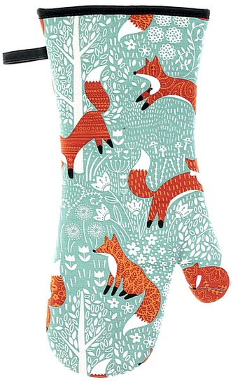 Textilní kuchyňská rukavice Foraging Fox