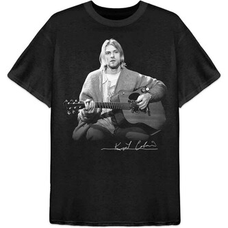 Tričko Kurt Cobain - Guitar Live Photo, S