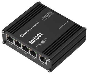Teltonika RUT301 průmyslový router, 5x Eth 10/100, USB 2.0 Teltonika RUT301 průmyslový router, 5x Eth 10/100, USB 2.0