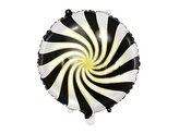Balon foliowy Cukierek 35cm czarny