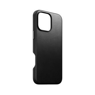 Nomad Traditional Leather case, black, iPhone 16 Pro Max