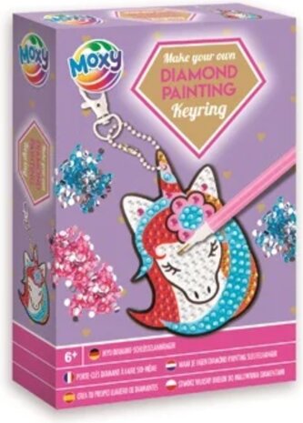 GRAFIX Diamantové malování Přívěsek Jednorožec GRAFIX Diamantové malování Přívěsek Jednorožec