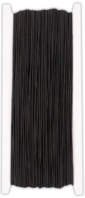 Gumička černá 50m, průměr 1mm