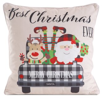 Vánoční polštář BEST CHRISTMAS 45x45 cm MyBestHome