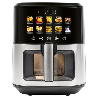 ProfiCook FR 1286 H Horkovzdušná fritéza s barevným displejem 6,5l