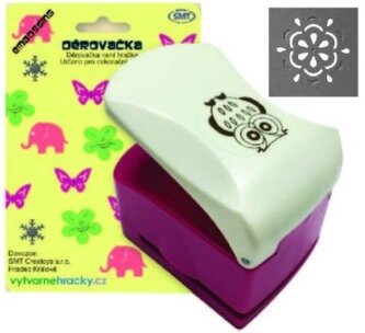 Děrovačka s embosing efektem - květ 9