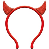 Dětská čelenka - čertovské rohy s glitry