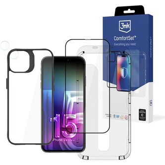 3mk Comfort Set 4v1 Apple iPhone 15 Plus 3mk Comfort Set 4v1 Apple iPhone 15 Plus