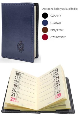 Kalendarz 2025 A7 Kieszonkowy Tygodniowy MIX