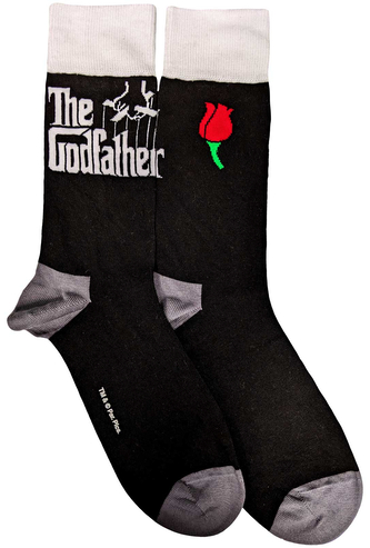 Pánské ponožky The Godfather|Kmotr: Logo White (velikost EU 40-45)