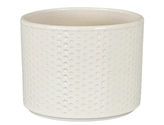 Obal na květník PILLAR SPOTS keramický lesklý d14x12cm