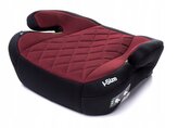 Autosedačka/podsedák 4BABY HI-FIX ISOFIX I-SIZE, černá/bordó
