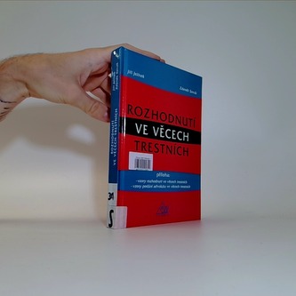 Rozhodnutí ve věcech trestních