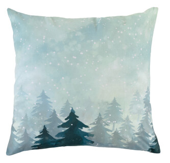 Vánoční polštář MERRY CHRISTMAS mátová motiv D 40x40 cm