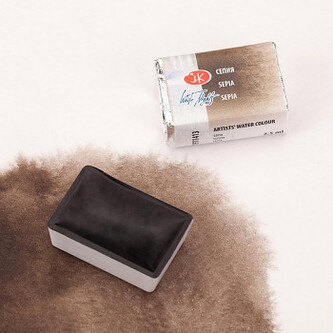 White nights akvarel 2,5ml – 413 sépie