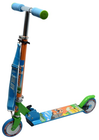 Skládací alu koloběžka SULOV® MEDVĚD-BERY, 120mm