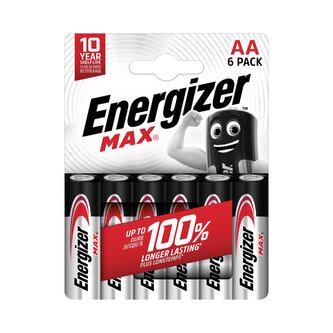 Baterie Energizer MAX AA 6pack