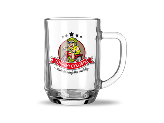 Nekupto Dárkový půllitr Vášnivý cyklista Hobby