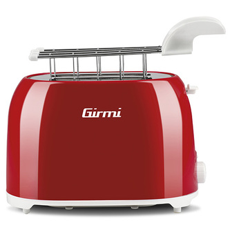 Topinkovač Girmi, TP1002 Rosso, 7 úrovní opékání, automatické vypnutí, 750 W
