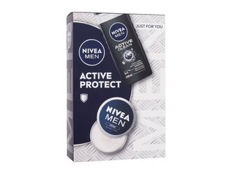 Nivea Men krém na obličej, tělo a ruce Men Creme 75 ml + sprchový gel Men Active Clean 250 ml