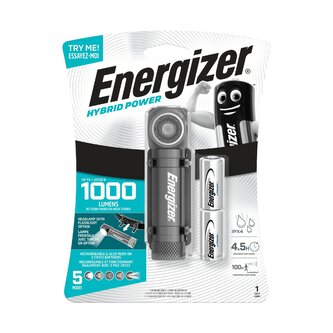 Svítilna Energizer Hybrid Power 1000lm 2x CR123