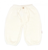 Mušelínové kalhoty Boy, Nature, smetanové, vel. 62; 62 (2-3m)