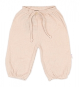 Mušelínové kalhoty Boy, Nature, béžové, vel. 62; 62 (2-3m)