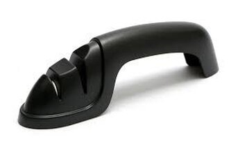 brousek na nože s mechan. z oceli+diamant a keramiky