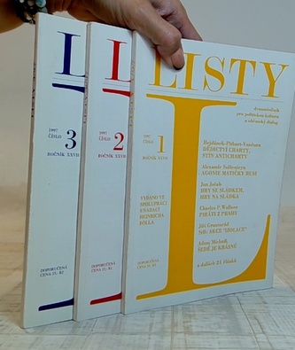 Listy 1-3/97 (komplet 3 svazků)
