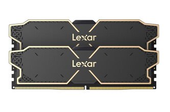 Lexar THOR OC DDR5 32GB (kit 2x16GB) UDIMM 6000MHz CL38 XMP 3.0 & AMD EXPO - Heatsink, černá