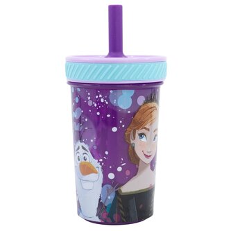 Bezpečný plastový kelímek 370 ml - Frozen Violet