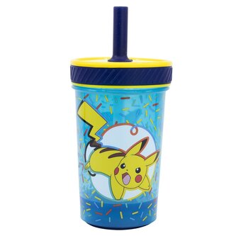 Bezpečný plastový kelímek 370 ml - Pokémon Doodle Grip