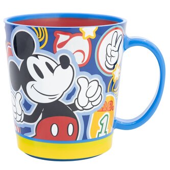 Bezpečný plastový hrnek 410 ml - Mickey Mouse Cool Stuff