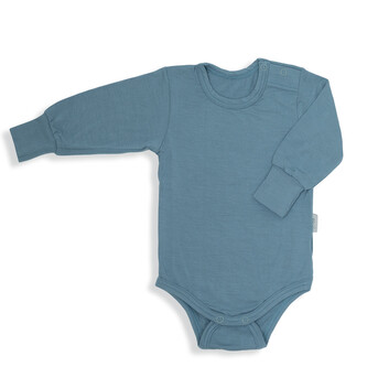 Rostoucí bodyčko pro miminka modal Blue jase; Barva: modrá; Velikost: 56 - 62