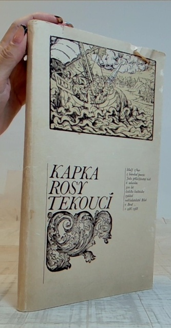 Kapka rosy tekoucí