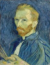 Obrazová reprodukce Self-Portrait, 1889, Vincent van Gogh, 30 × 40 cm