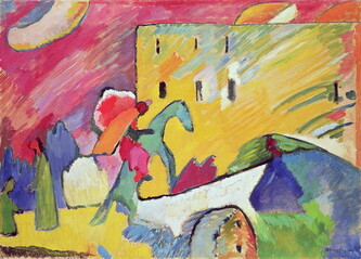 Obrazová reprodukce Improvisation III (1909), Wassily Kandinsky, 40 × 30 cm
