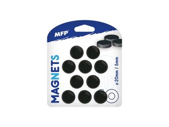 magnet kulatý 20mm blister 10ks 4200307