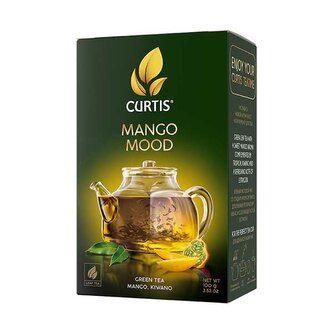 CURTIS Mango Mood 100g (sypaný, zelený čaj)