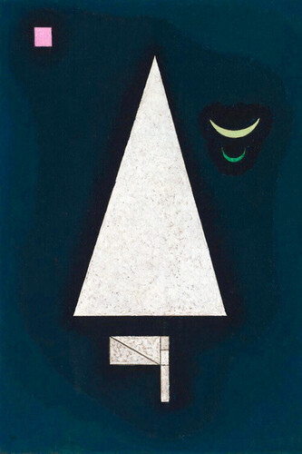 Obrazová reprodukce White Sharpness (1930), Wassily Kandinsky, 26.7 × 40 cm