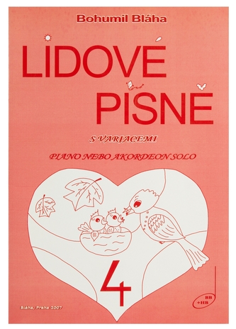 KN KN Lidové písně 4 s variacemi