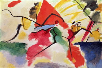 Obrazová reprodukce Improvisation No. 5 (1911), Wassily Kandinsky, 40 × 26.7 cm