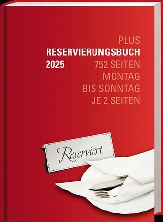 Reservierungsbuch "Plus" 2025