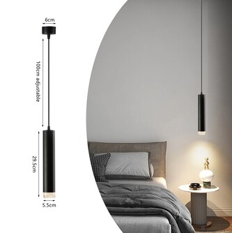 Immax NEO PUNTO-ZA Smart stropní závěsné bodové svítidlo GU10 4,8W, RGB+CCT Zigbee 3.0 Immax NEO PUNTO-ZA Smart stropní závěsné bodové svítidlo GU10 4,8W, RGB+CCT Zigbee 3.0