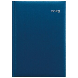 Diář denní A5 - Kronos modrý 2025, 14,8 × 21 cm