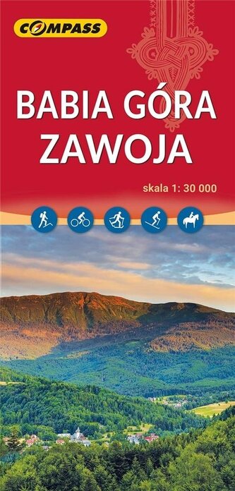 Mapa - Babia Góra Zawoja 1:30 000 Mapa - Babia Góra Zawoja 1:30 000