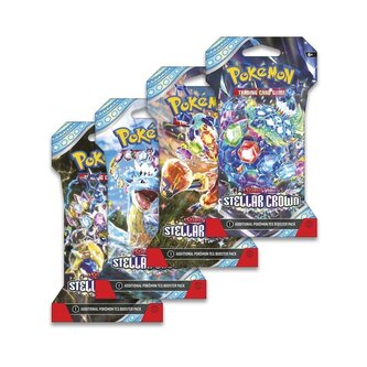 Pokémon TCG: Scarlet & Violet Stellar Crown - Blister Booster