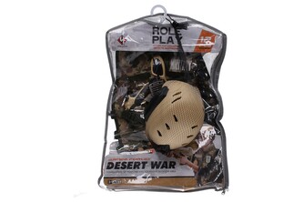 Vojenský set s uniformou a svítilnou