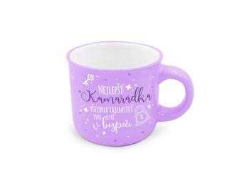 Nekupto Dárkový mini hrneček Nejlepší kamarádka - všechna tajemství jsou u ní v bezpečí