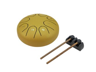Dimavery TD-8, tongue drum, zlatý Dimavery TD-8, tongue drum, zlatý